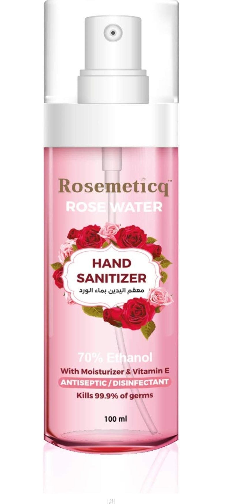 Rosemeticq Rose Water Hand Sanitizer