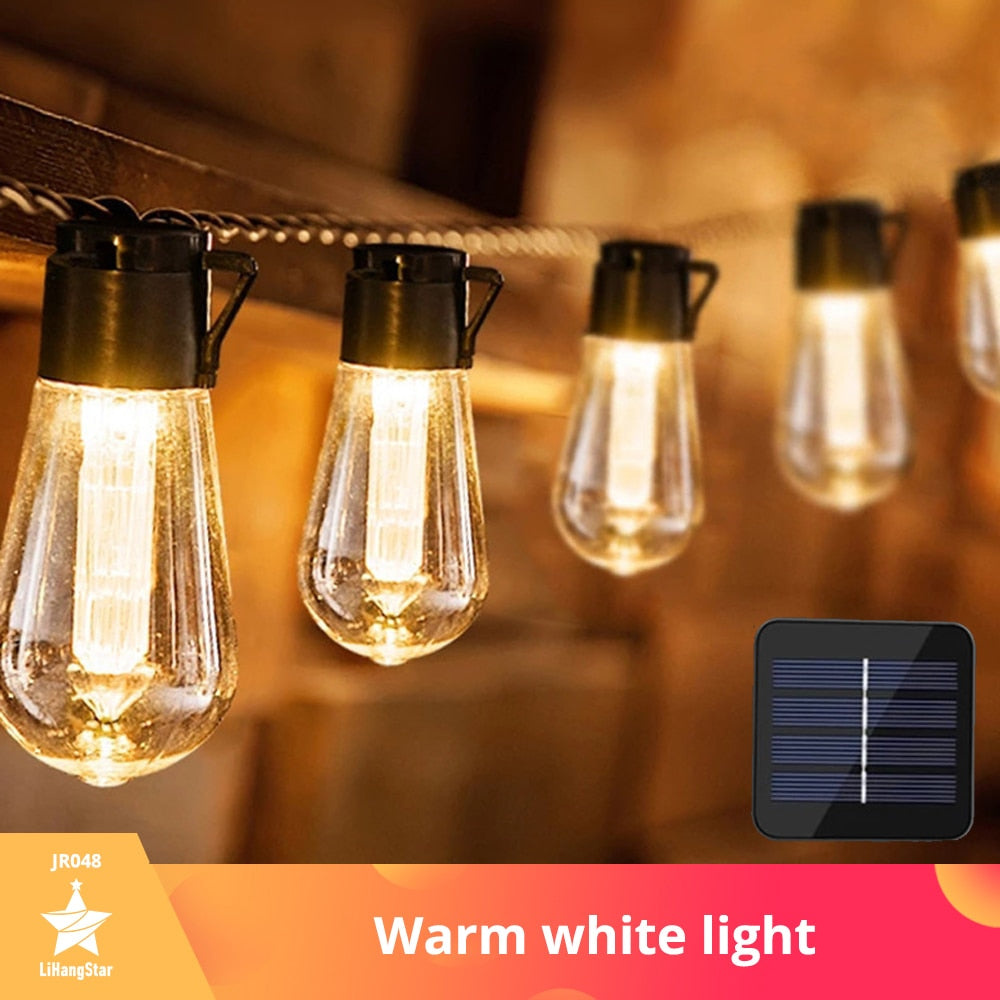 LED Solar String Lights IP65