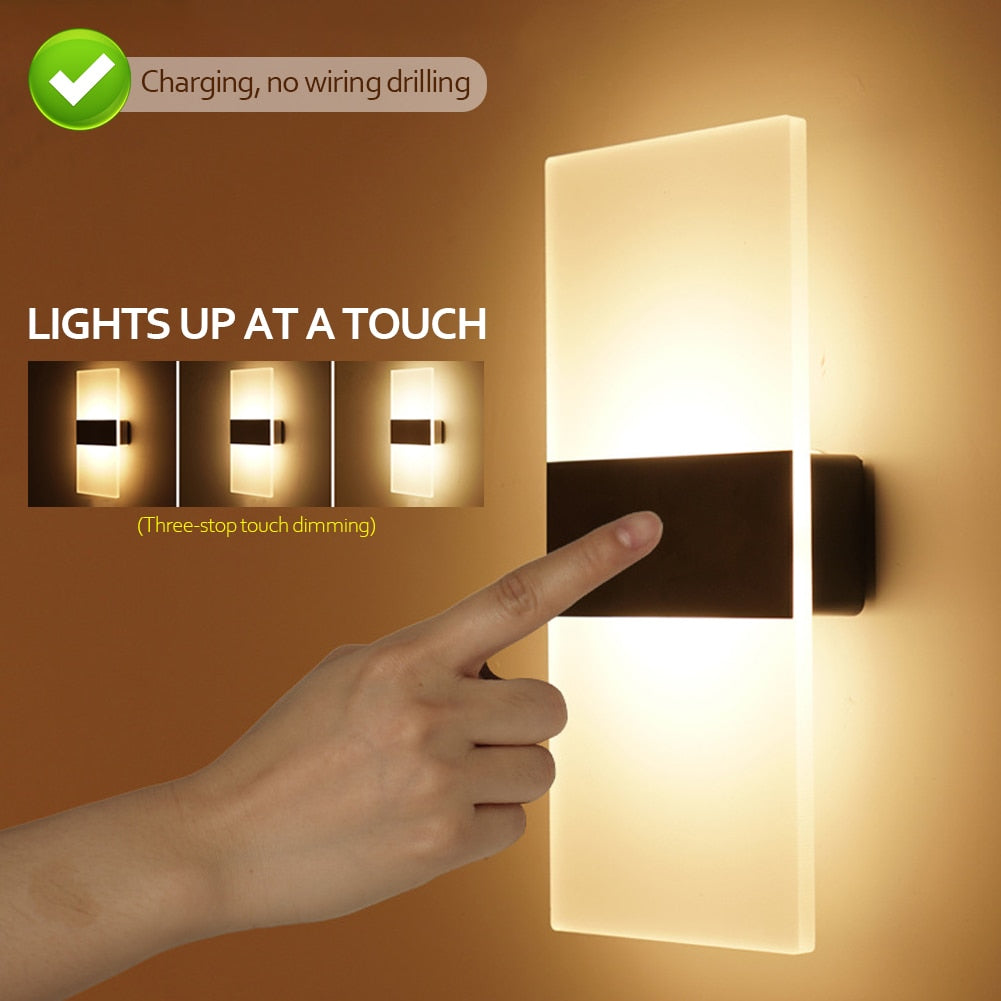 USB Rechargeable Wall Lights