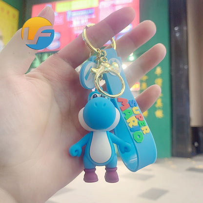 Mario Action Cute Keychain