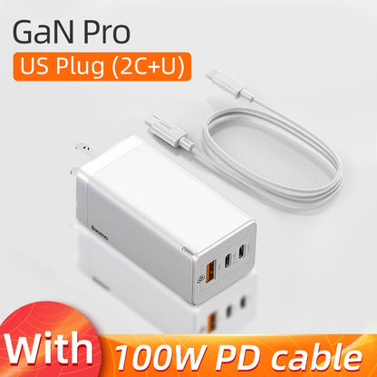 شاحن GaN 65W USB C