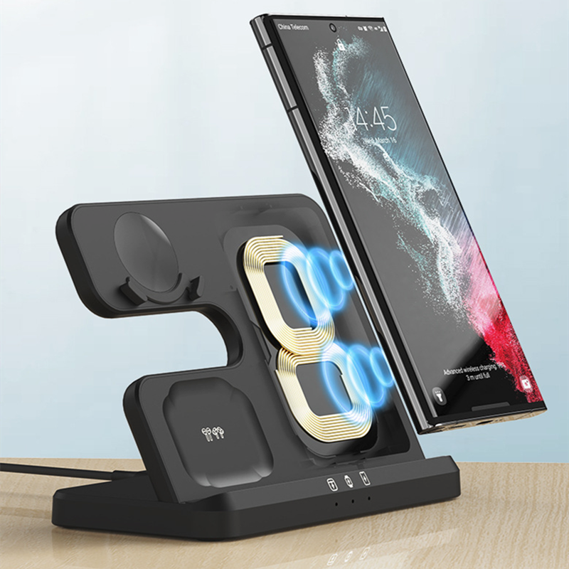 3 in 1 Charger Wireless Charging Station