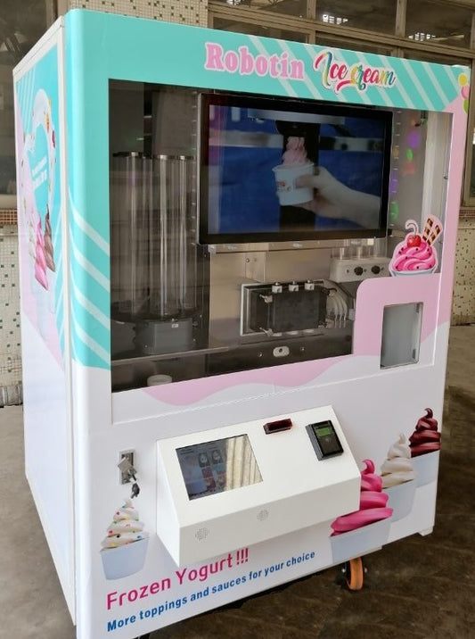 Intelligent Fully Automatic commercial Ice Cream Vending Machine