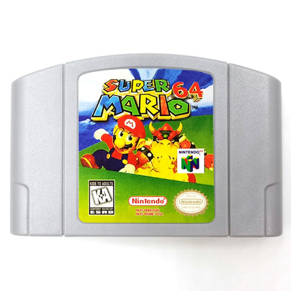 Game Cards Mario
etc for n64 console