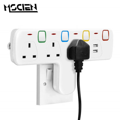 Multi Plug Extension Socket with USB Ports