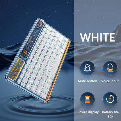 Transparent Bluetooth keyboard