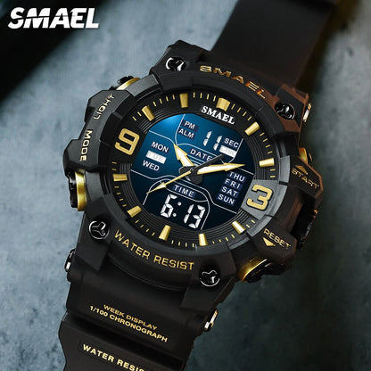 SMAEL Dual Time Chronograph