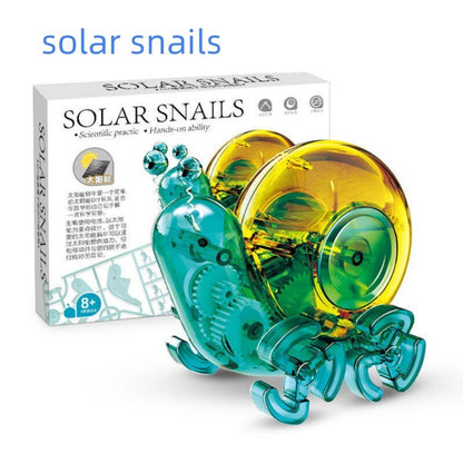 DIY Solar Snail Power Robot