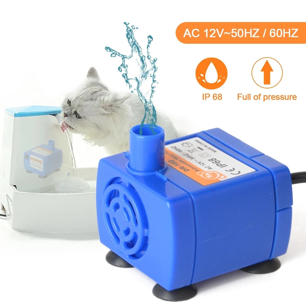 pet's water fountain

replacement pump