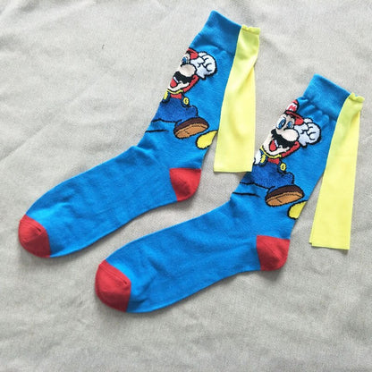 Mario Men Socks