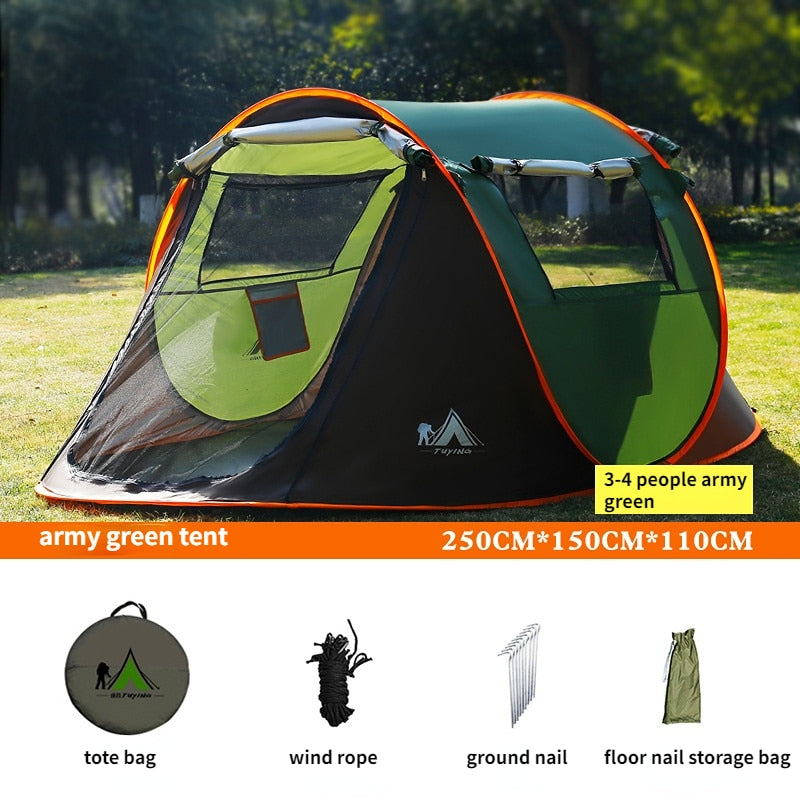 210D Waterproof Camping Tents