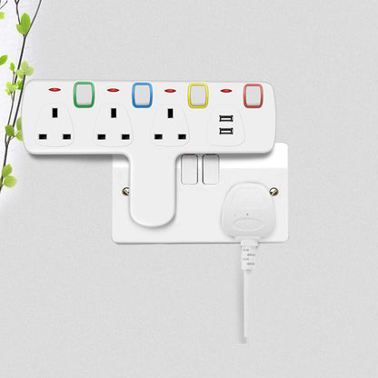 Multi Plug Extension Socket with USB Ports