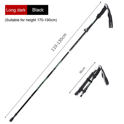 Ultralight Folding Multifunction Trekking Pole