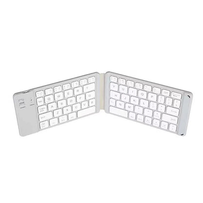 Clavier Bluetooth pliable sans fil avec pavé tactile pour Windows, Android, IOS, téléphone, mini clavier à boutons multifonctions