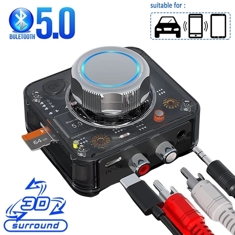 3D Stereo Music Wireless Adapter