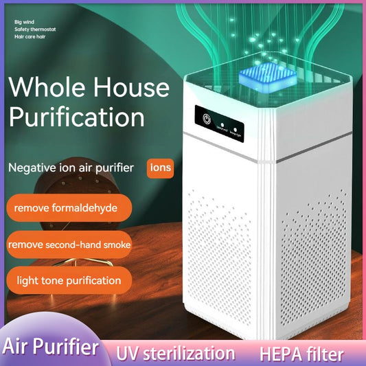 Air Purifier  Negative Ion Generator with HEPA Filter