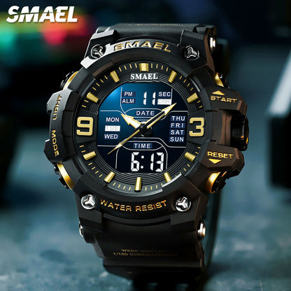 SMAEL Dual Time Chronograph