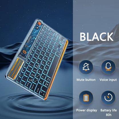 Transparent Bluetooth keyboard