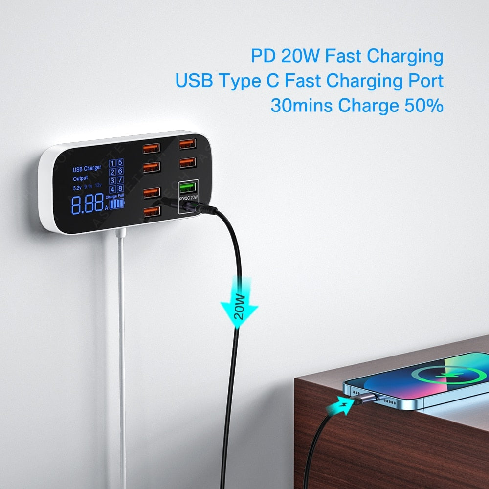 40w USB Charger Station