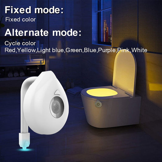 Smart PIR Motion Sensor Toilet Seat