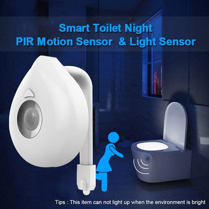 Smart PIR Motion Sensor Toilet Seat