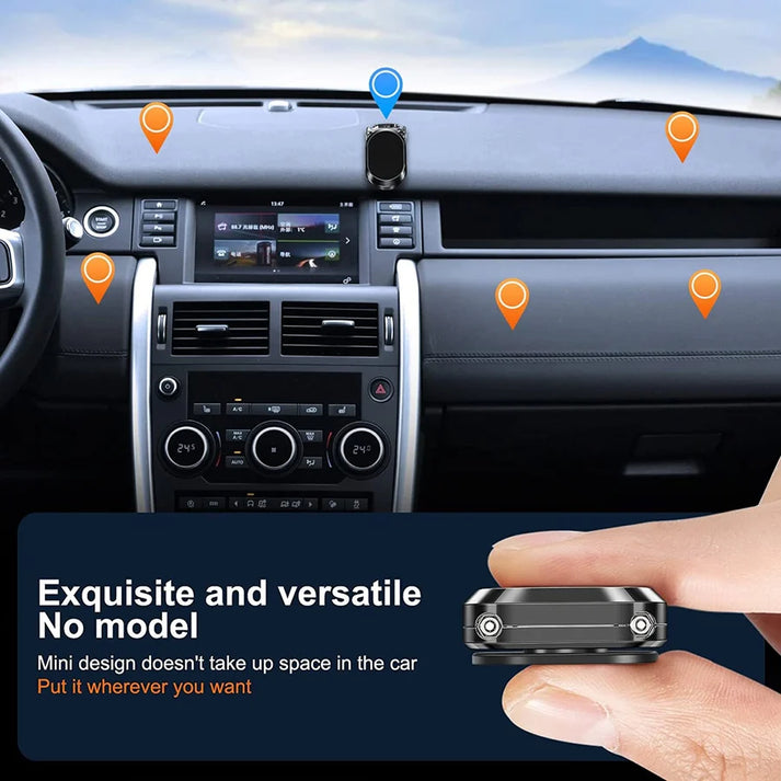 Folding Magnetic 360 Car Phone Holder