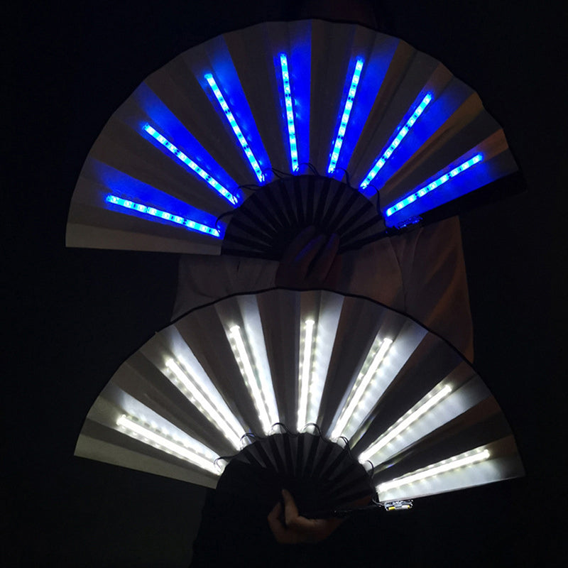 Party LED Fan Luminous Light Up Fan