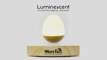 Merlin Luminescent - Levitating Orbital Speaker