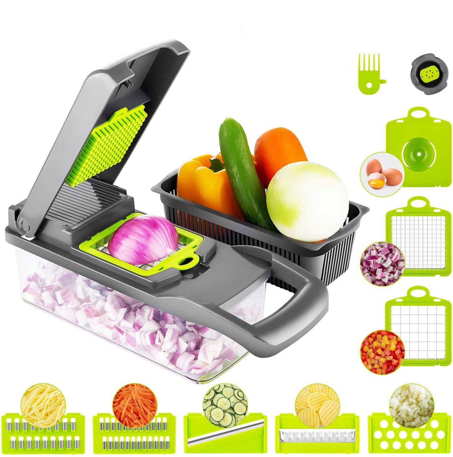 14 In 1 Multifunctional Vegetable Chopper