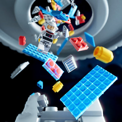 Space Rocket Model Building Block Toy