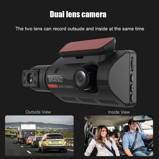 2 عدسة مسجل فيديو للسيارة HD1080P