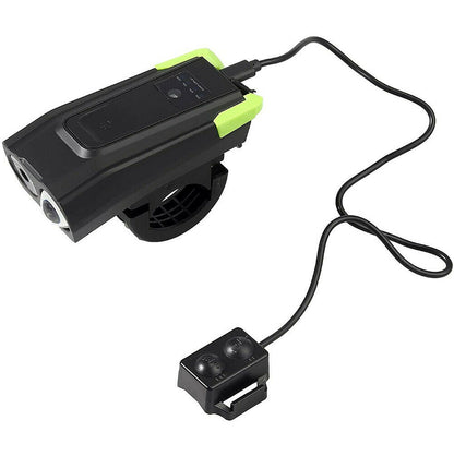 USB Rechargeable LED Bicycle Headlight With Horn