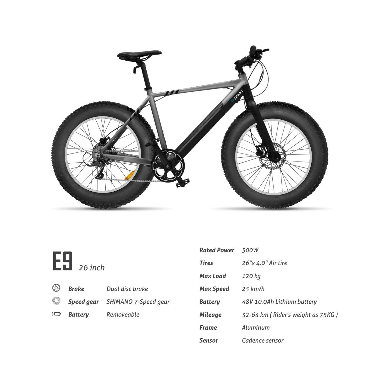 Merlin E-Hero Cycle and ebike